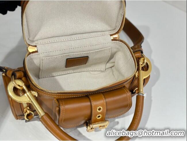 Buy Discount Chloe Small Camera Bag in Shiny Leather W0653 Brown 2024