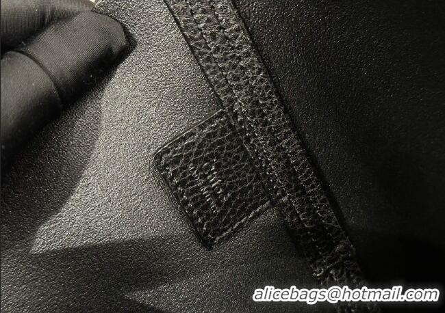 Super Quality Chloe Large Spin Tote Bag in Grained Leather 1120 Black 2025