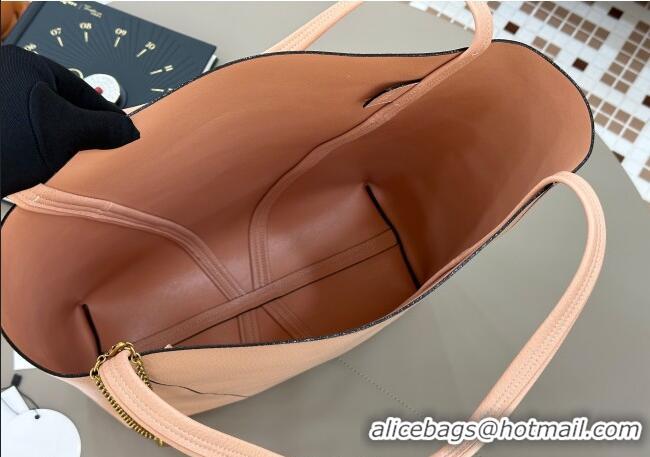 Top Quality Chloe Large Spin Tote Bag in Grained Leather 1120 Light Pink 2025