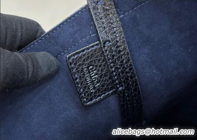 Super Quality Chloe Medium Spin Tote Bag in Denim 1120 Navy Blue 2025