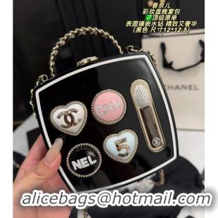 Top Quality Chanel Makeup Palette Minaudiere Bag AS5652 Black/Multicolor 2026