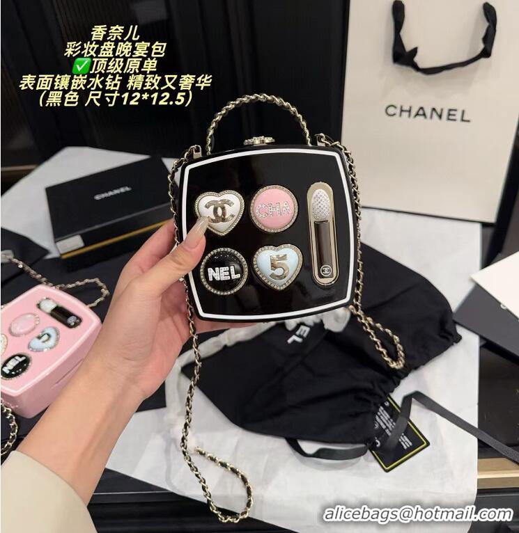 Top Quality Chanel Makeup Palette Minaudiere Bag AS5652 Black/Multicolor 2026