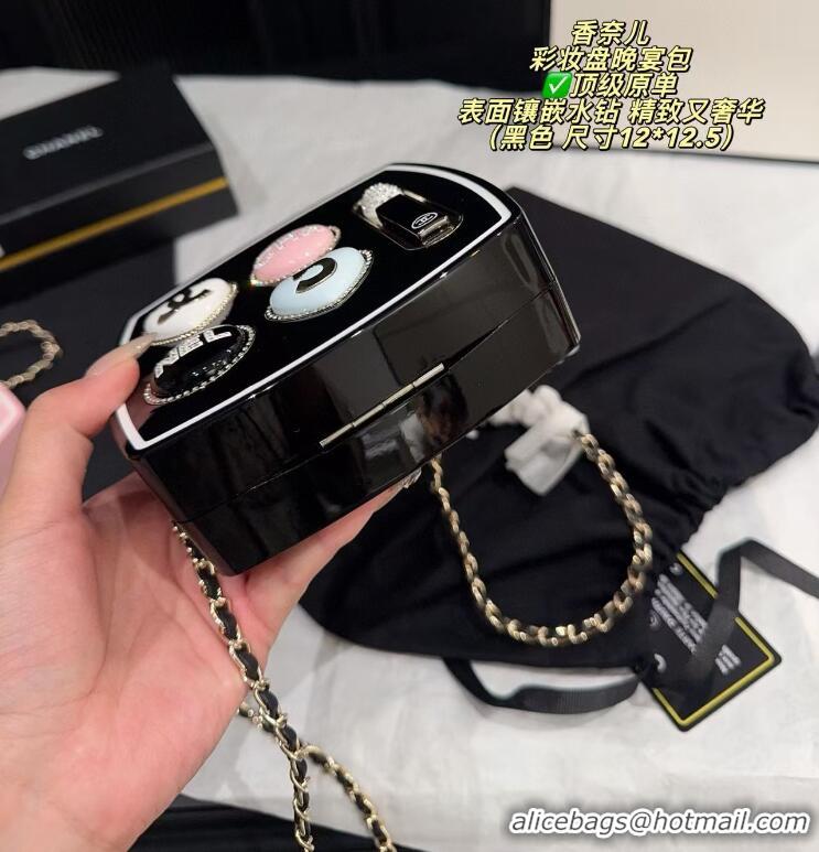 Top Quality Chanel Makeup Palette Minaudiere Bag AS5652 Black/Multicolor 2026