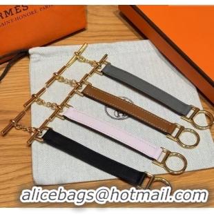 Discount Design Hermes Croisiere Simple Tour bracelet in Chaine d'Ancre and Leather HS010401 2025