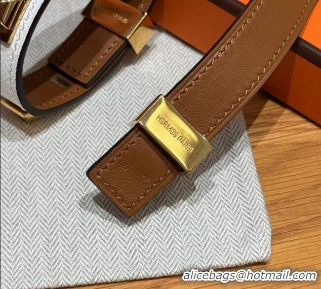 Good Taste Hermes Collier de Chien bracelet in Four Medor Studs and Leather HS26010404 2026