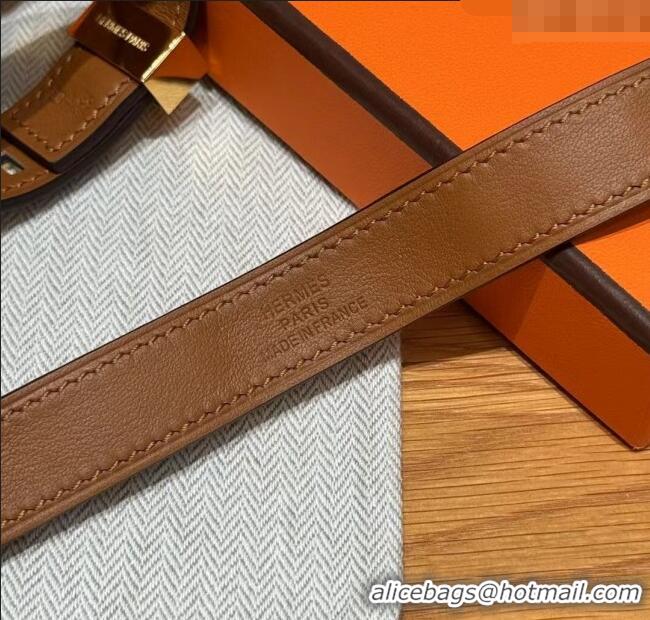 Good Taste Hermes Collier de Chien bracelet in Four Medor Studs and Leather HS26010404 2026