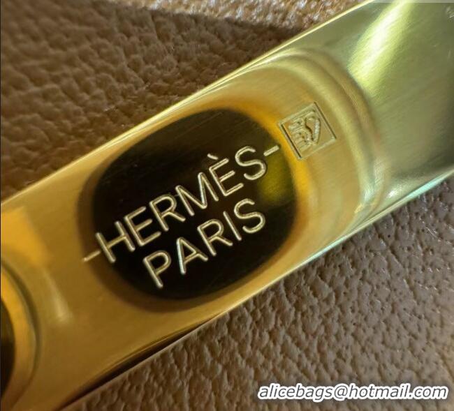 Shop Discount Hermes Collier de Chien bracelet in Four Medor Studs and Leather HS26010402 2026