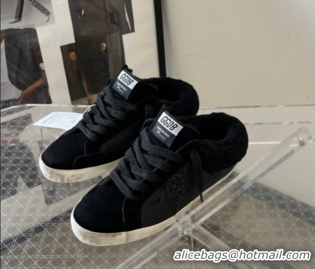 Classic Hot Golden Goose Women's Super-Star Sabots Sneaker in Mesh and Suede GGDB103102 1031058