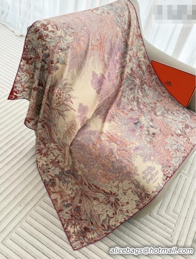 Most Popular Hermes Cashmere Silk Shawl Scarf 140x140cm H1518 Red 2026 Top