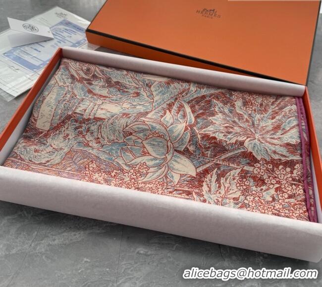 Most Popular Hermes Cashmere Silk Shawl Scarf 140x140cm H1518 Red 2026 Top