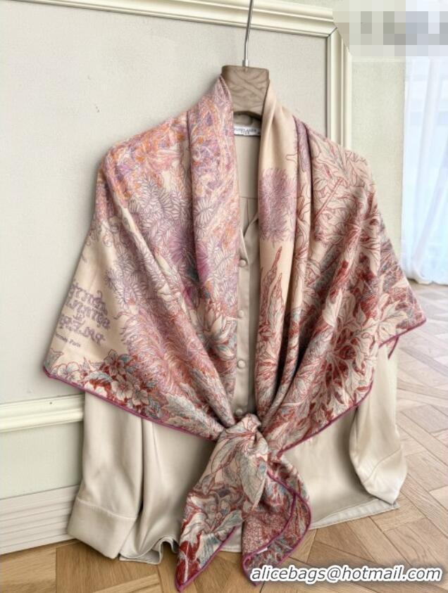 Most Popular Hermes Cashmere Silk Shawl Scarf 140x140cm H1518 Red 2026 Top