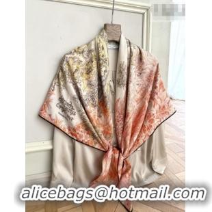 Good Product Hermes Cashmere Silk Shawl Scarf 140x140cm H1519 Orange 2026 Top