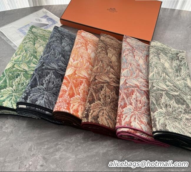 Good Product Hermes Cashmere Silk Shawl Scarf 140x140cm H1519 Orange 2026 Top