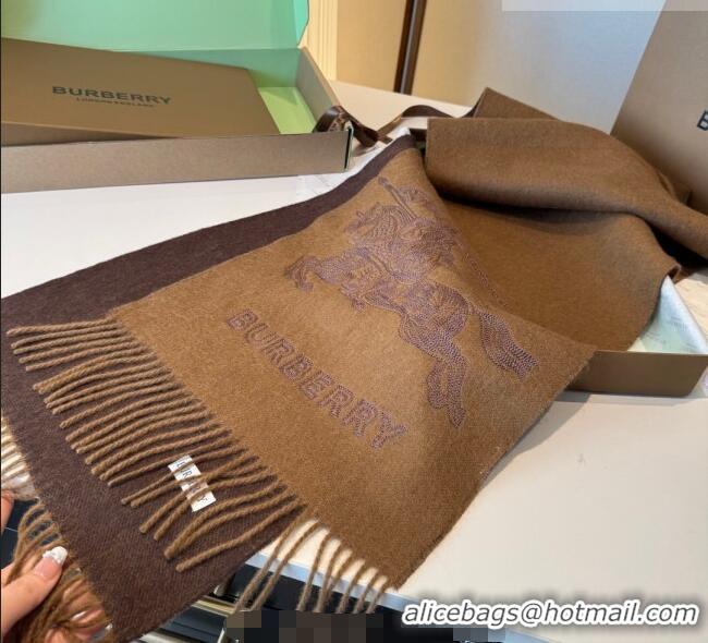 Luxury Cheap Burberry Cashmere Long Scarf 30x200cm BR010601 Brown 2026