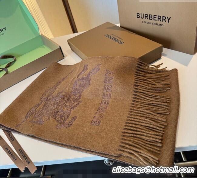 Luxury Cheap Burberry Cashmere Long Scarf 30x200cm BR010601 Brown 2026