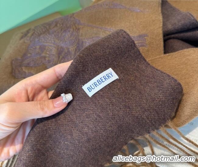 Luxury Cheap Burberry Cashmere Long Scarf 30x200cm BR010601 Brown 2026