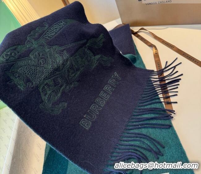 Luxury Discount Burberry Cashmere Long Scarf 30x200cm BR010601 Green 2026
