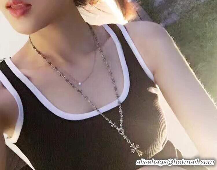 Buy Discount Chrome Hearts Necklace Sterling Silver CH89562