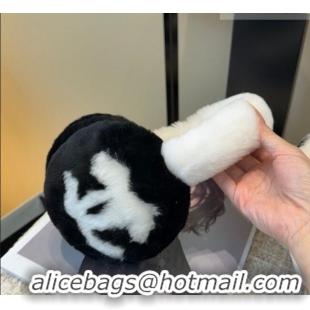 Inexpensive Chanel Earmuff CH010503 White/Black 2026