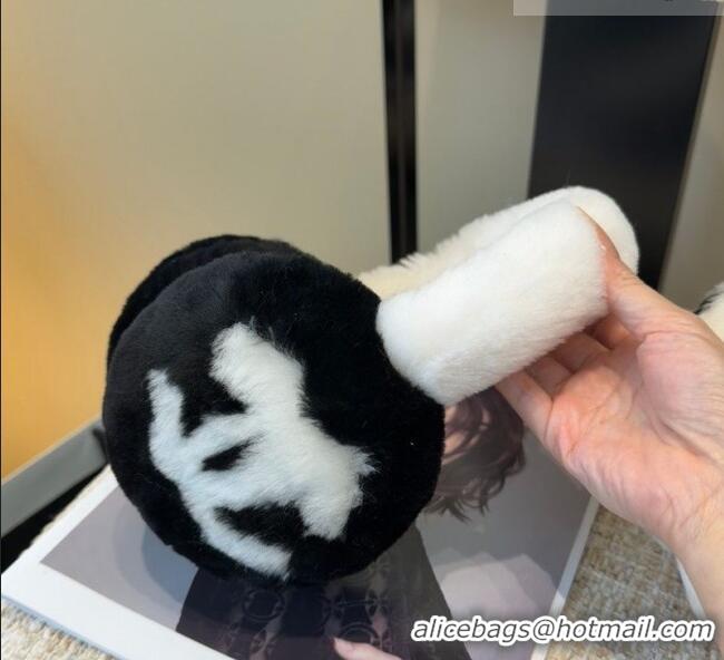 Inexpensive Chanel Earmuff CH010503 White/Black 2026