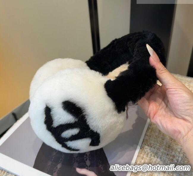Grade Design Chanel Earmuff CH010502 White/Black 2026