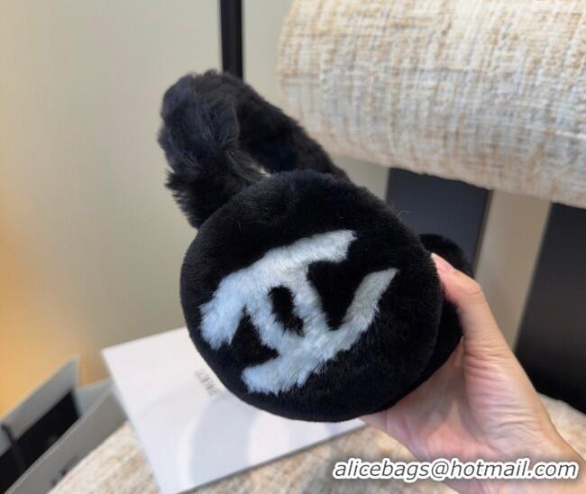 Big Discount Chanel Earmuff CH010504 Black 2026