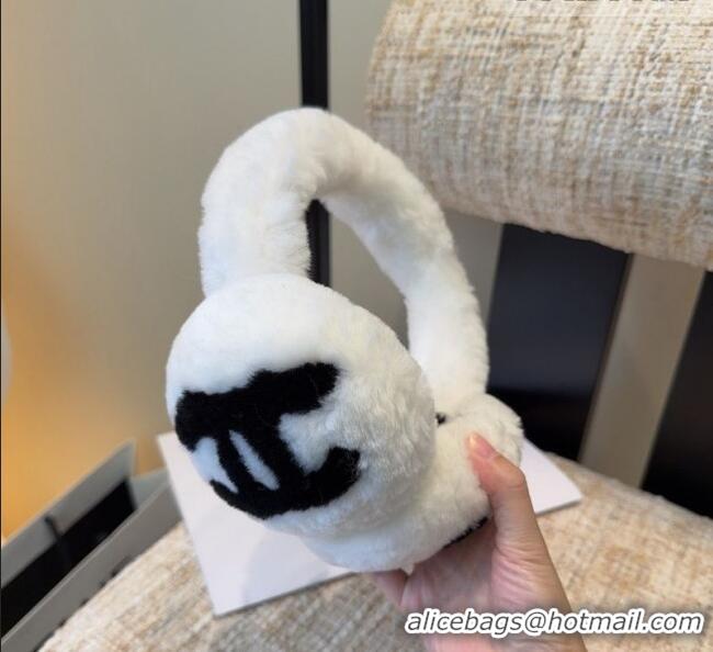Good Quality Chanel Earmuff CH010505 White 2026