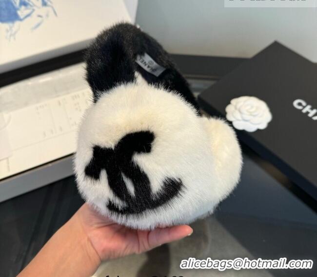Trendy Design Chanel Earmuff CH010506 White/Black 2026