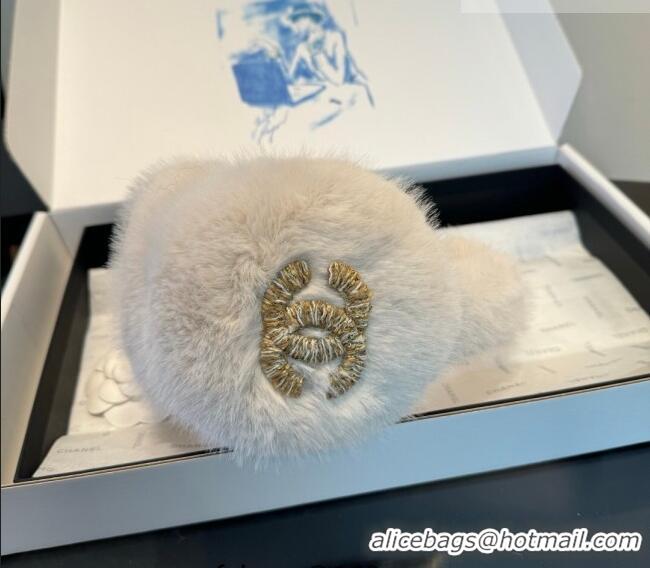 Good Product Chanel Earmuff CH010507 Beige 2026