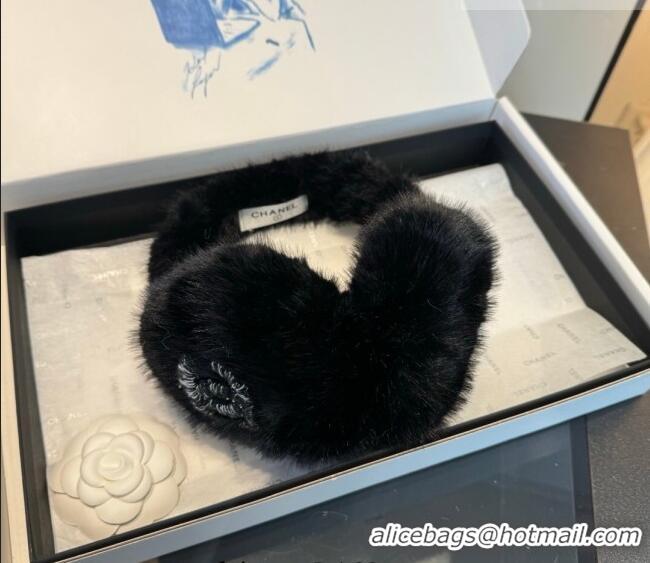 New Style Chanel Earmuff CH010508 Black 2026