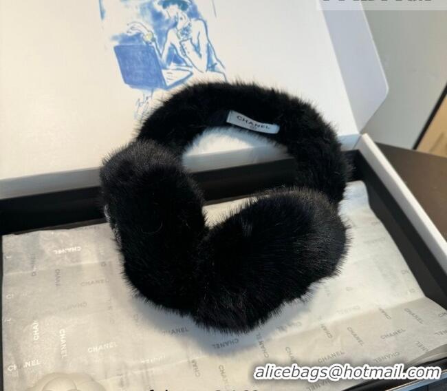 New Style Chanel Earmuff CH010508 Black 2026