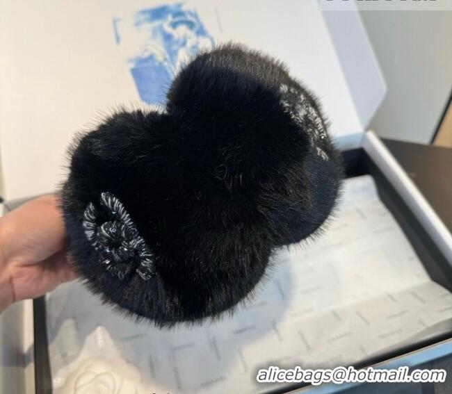 New Style Chanel Earmuff CH010508 Black 2026