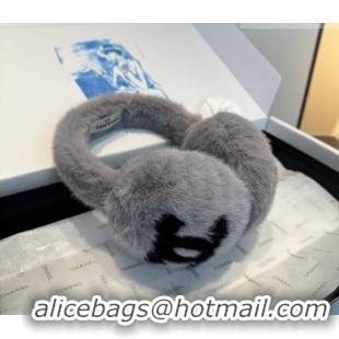 Top Grade Chanel Earmuff CH010509 Grey/Black 2026
