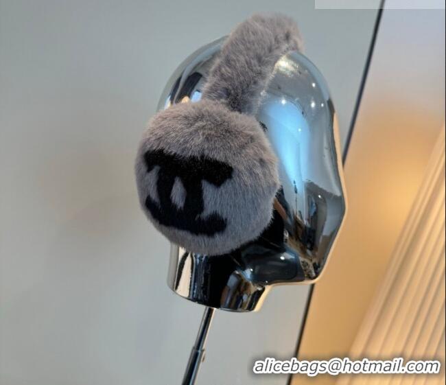 Top Grade Chanel Earmuff CH010509 Grey/Black 2026