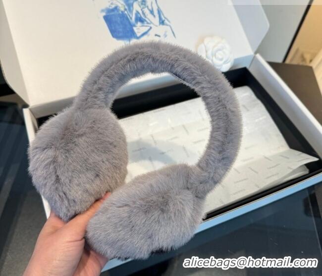 Top Grade Chanel Earmuff CH010509 Grey/Black 2026