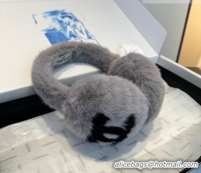 Top Grade Chanel Earmuff CH010509 Grey/Black 2026