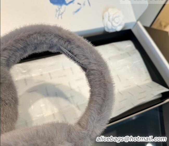 Top Grade Chanel Earmuff CH010509 Grey/Black 2026