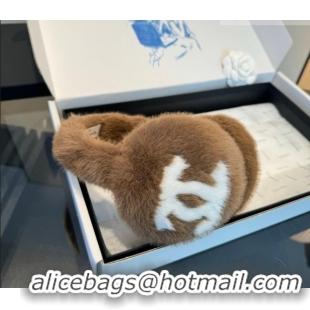Promotional Chanel Earmuff CH010509 Brown 2026