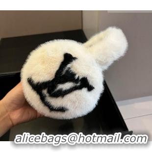 Good Quality Louis Vuitton Earmuff LV010501 White 2026