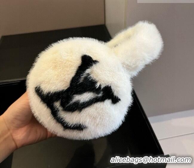 Good Quality Louis Vuitton Earmuff LV010501 White 2026