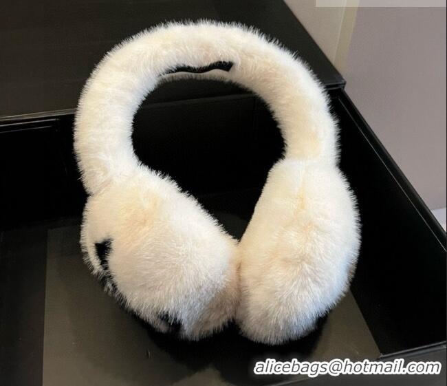 Good Quality Louis Vuitton Earmuff LV010501 White 2026
