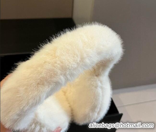 Good Quality Louis Vuitton Earmuff LV010501 White 2026