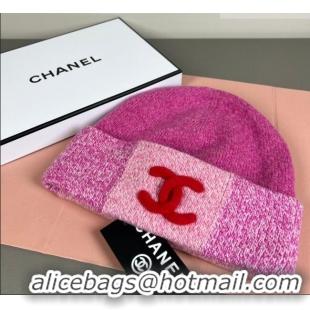 Grade Design Chanel Knit Hat CH010510 Pink 2026