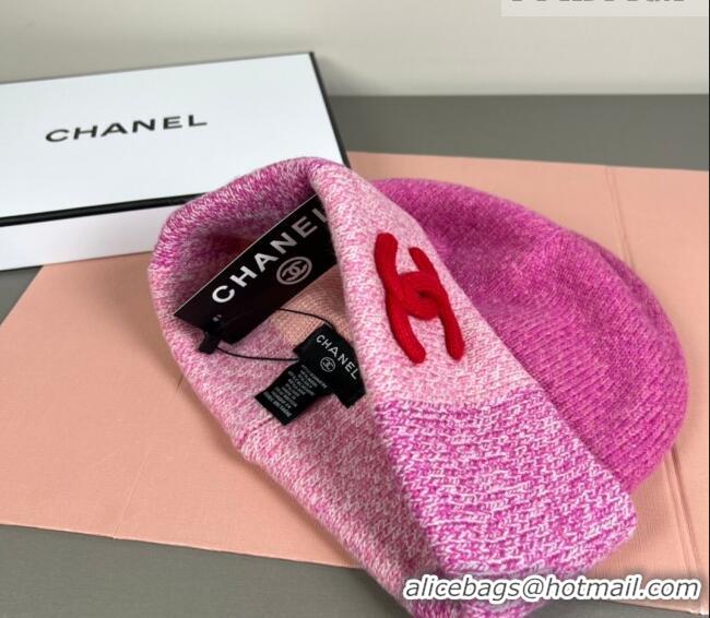 Grade Design Chanel Knit Hat CH010510 Pink 2026