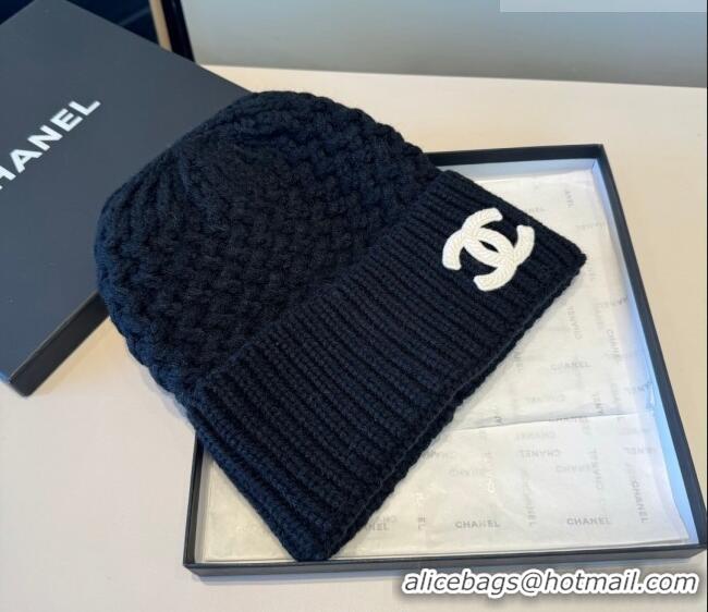 Discount Fashion Chanel Knit Hat CH010516 Dark Blue 2026