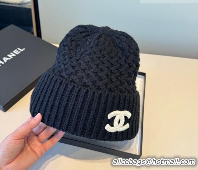 Discount Fashion Chanel Knit Hat CH010516 Dark Blue 2026