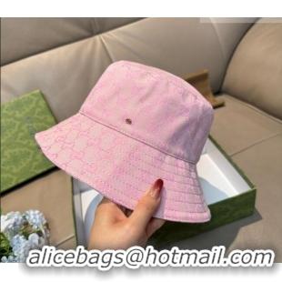 Market Sells Gucci GG Canvas Bucket Hat GG010513 Pink 2026