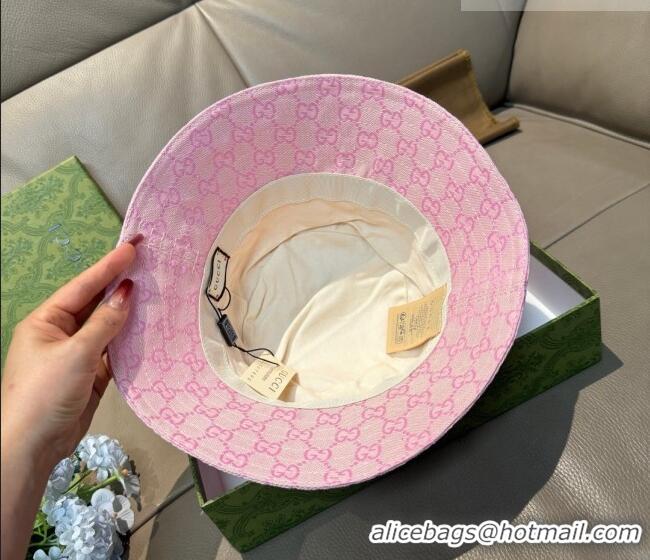 Market Sells Gucci GG Canvas Bucket Hat GG010513 Pink 2026