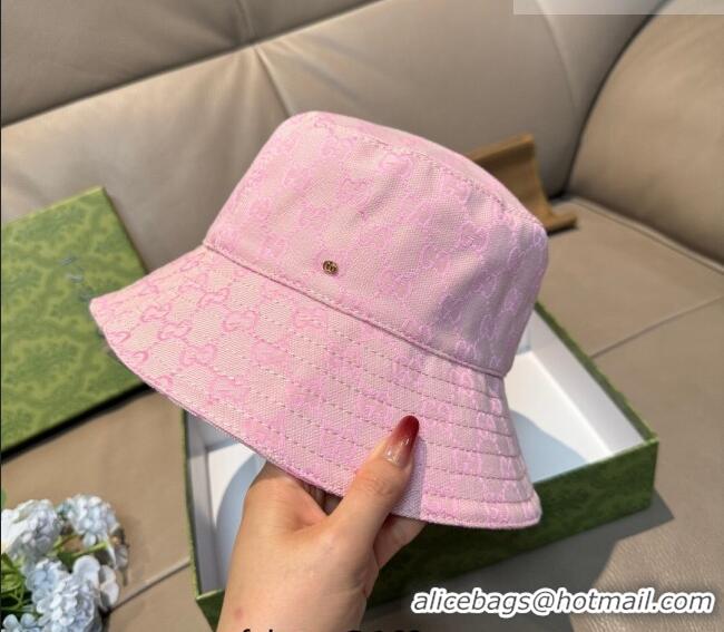 Market Sells Gucci GG Canvas Bucket Hat GG010513 Pink 2026