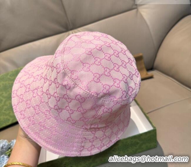 Market Sells Gucci GG Canvas Bucket Hat GG010513 Pink 2026